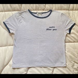 Forever 21 graphic crop top